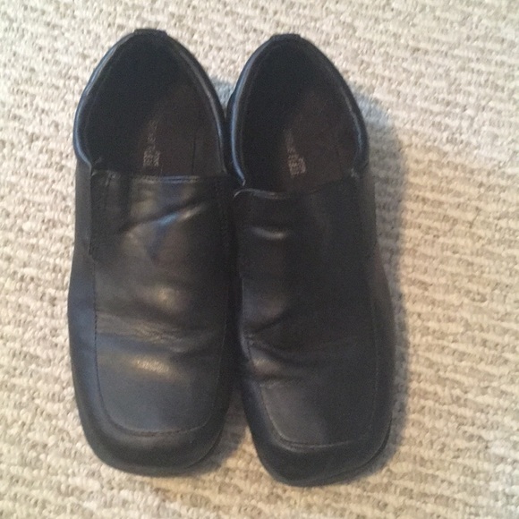 💥Boys black dress shoes